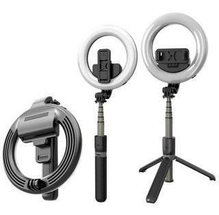 Ring Light Led Anel 13 Cm Bastão Tripé Celular Bluetooth - oem Imagem de Ring Light Led Anel 13 Cm Bastão Tripé Celular Bluetooth