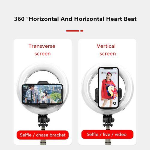 Ring Light Led Anel 13 Cm Bastão Tripé Celular Bluetooth - oem Imagem de Ring Light Led Anel 13 Cm Bastão Tripé Celular Bluetooth