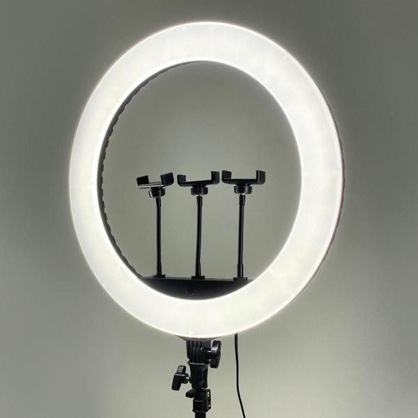 Imagem de Ring Light Led Bicolor 54Cm Com Suporte Celular - Rl-21