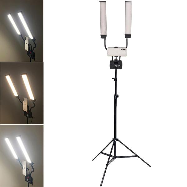 Imagem de Ring Light Led Hd-45x Braços duplos+Tripe 2M L