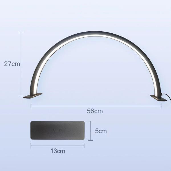 Ring Light Led Meia Lua 25W Arco Estético 56cm HM02-3025A - TUDOPRAFOTO Imagem de Ring Light Led Meia Lua 25W Arco Estético 56cm HM02-3025A