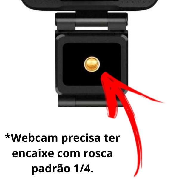 Imagem de Ring Light Luz Led + Tripé 2 Em 1 Suporte Para Webcam Celular Luz Estúdio