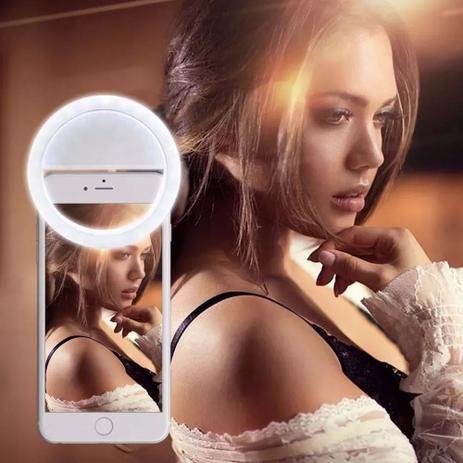 Imagem de Ring Light Luz Para Celular Computador Clipe Anel Iluminar Foto Selfie USB