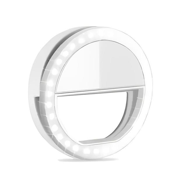 Imagem de Ring Light para Celular Anel Circular Luz Branca Fria Led Super Brilhante Selfie Vídeo