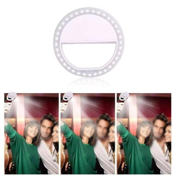 Imagem de Ring Light para Celular Anel Circular Luz Branca Fria Led Super Brilhante Selfie Vídeo