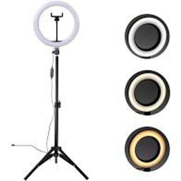 Ring Light Portátil 26Cm Tripé De 1,75 + Ring Light 16 Cm - AQUILAE Imagem de Ring Light Portátil 26Cm Tripé De 1,75 + Ring Light 16 Cm