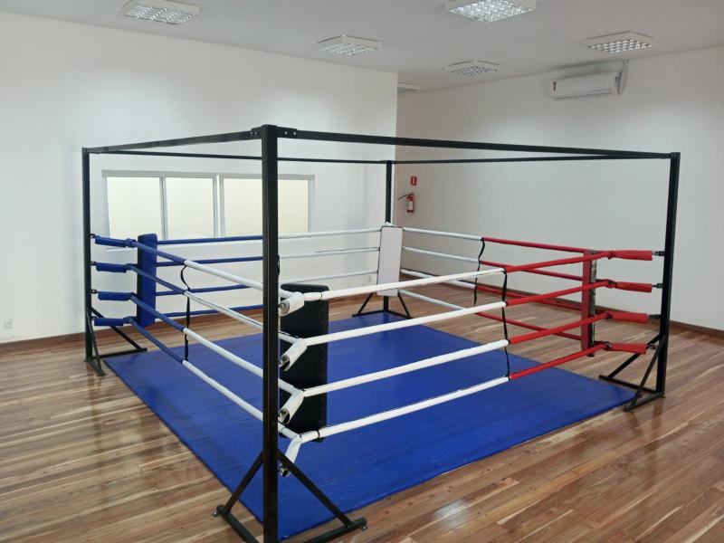 Imagem de Ringue de Boxe Muay Thai Solo Tamanho 4 X 4 metros