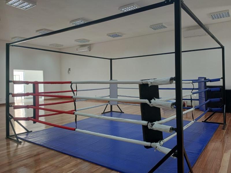 Imagem de Ringue de Boxe Muay Thai Solo Tamanho 4 X 4 metros