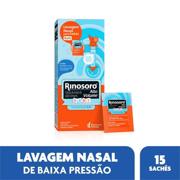 Imagem de Rinosoro alto volume baby 15sc+fr60ml+1sr