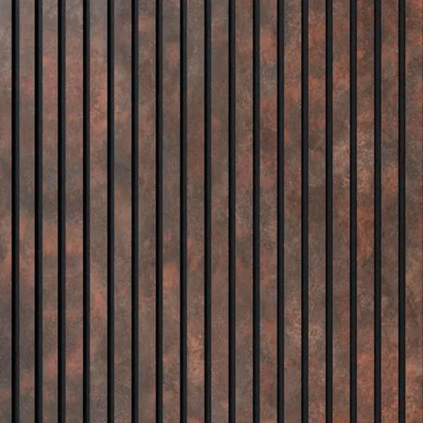 Ripado Meu Rodape Urban Corten 10x1 - 2,5m Imagem de Ripado Meu Rodape Urban Corten 10x1 - 2,5m