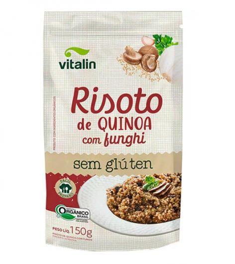 Imagem de Risoto de Quinoa e Funghi Orgânico 150g Vitalin