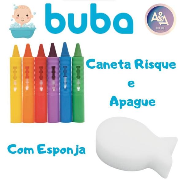 Imagem de Risque e Apague Com Esponja - Buba