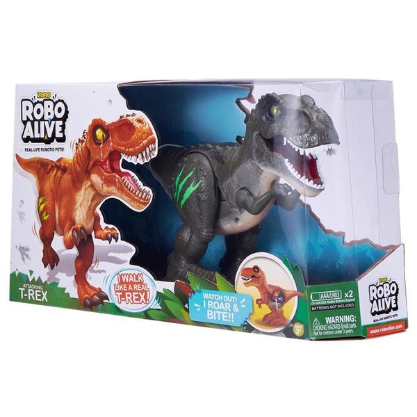 Imagem de Robo Alive - Ataque do T-Rex - Cinza - Candide