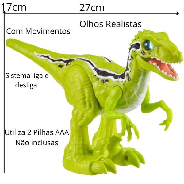 Imagem de Robô Alive Rampaging Raptor Verde - Candide 1119