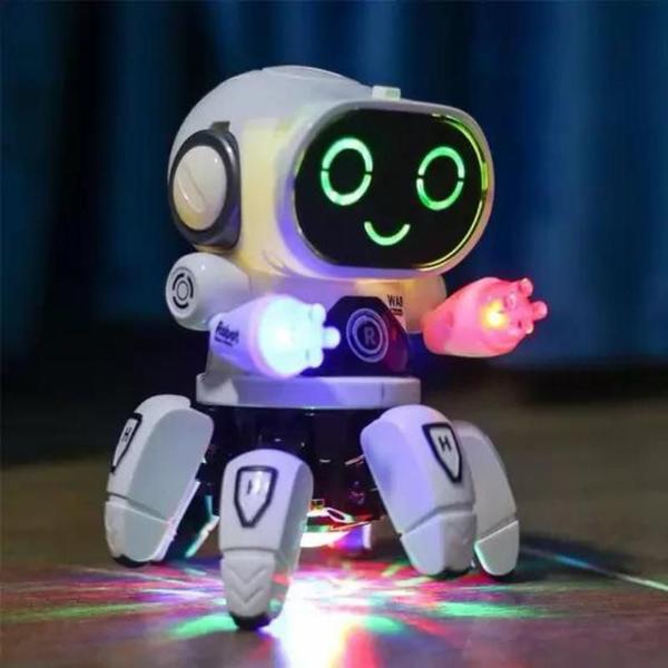 Imagem de Robô Aranha Andante Toca Músicas Brinquedo Para Crianças  Envio Rápido