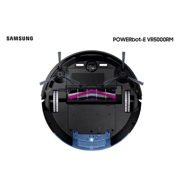 Imagem de Robô Aspirador 2 em 1 Samsung Powerbot-E VR5000RM, Aspira e Passa Pano, Wi-Fi, App Smart Things, Preto - VR05R5050WK/AZ