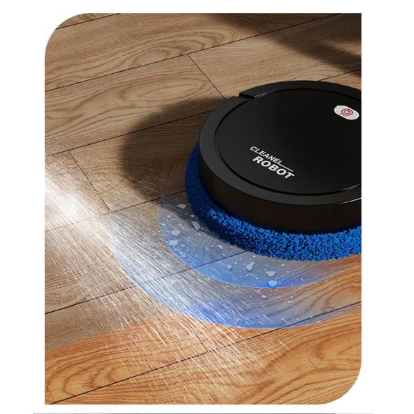 Imagem de Robô Aspirador Automático Com Passa Pano E Mop - Bivolt