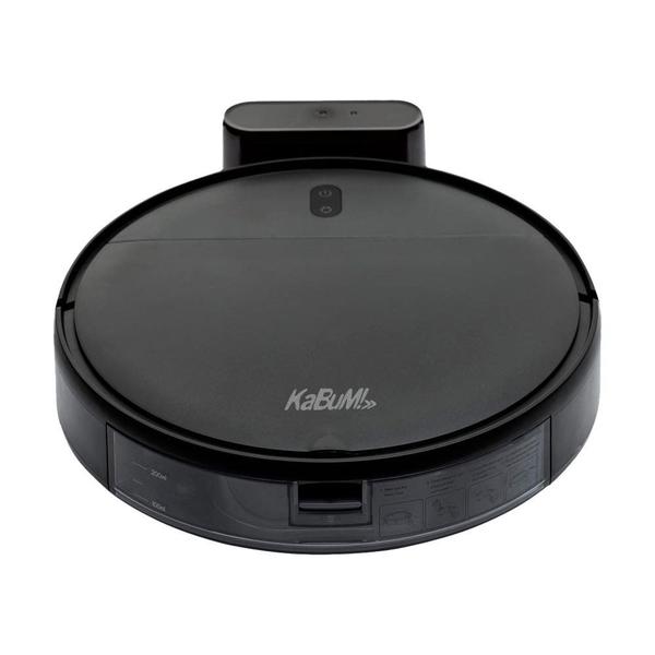 RobĂŽ Aspirador De PĂł e Passa Pano KaBuM! Smart 100, Preto - KBSF007 RobĂŽ Aspirador De PĂł e Passa Pano KaBuM! Smart 100, Preto - KBSF007