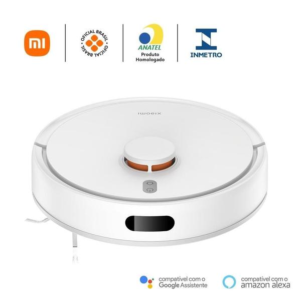 Imagem de Robô Aspirador De Pó Inteligente Xiaomi Vacuum S20, Branco