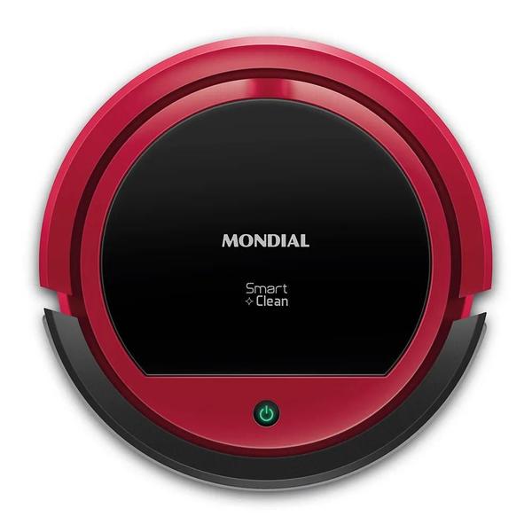 Imagem de Robô Aspirador de Pó Smart Clean Mondial RB-07 Vermelho com Preto Bivolt