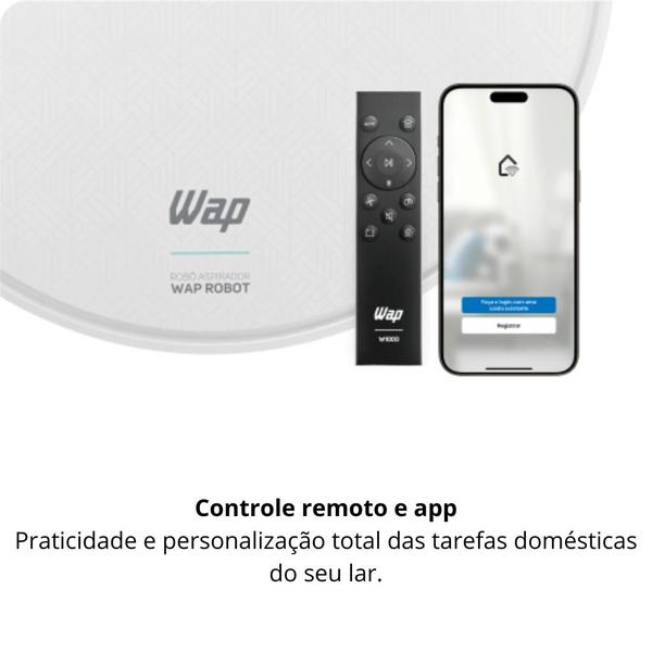 Imagem de Robô Aspirador de Pó WAP Robot W1000 Bivolt 