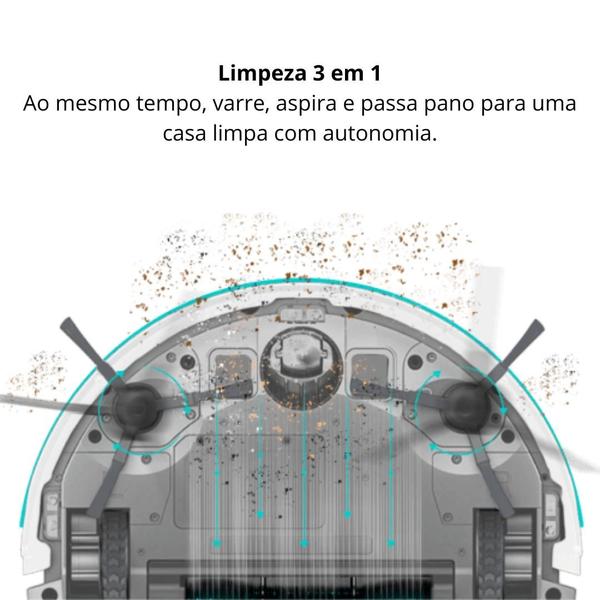 Imagem de Robô Aspirador de Pó WAP Robot W1000 Bivolt 