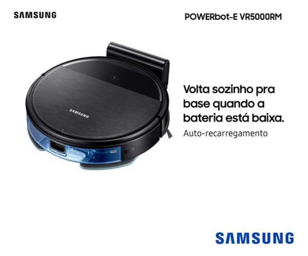 Imagem de Robô Aspirador Samsung Wifi Varre, Passa Pano, Retorna Base