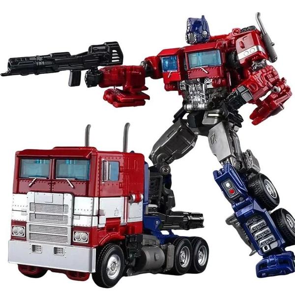 Imagem de Robô Autobot Commander - Figura com Transformação, Espada Dupla e Arma - Brinquedo Infantil