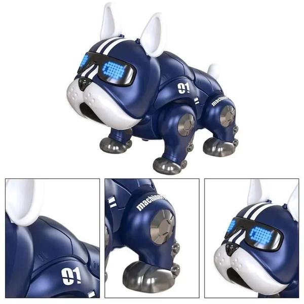 Imagem de Robô Bulldog Musical Interativo com Luzes - Brinquedo Educativo Infantil