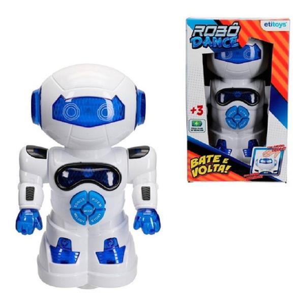 Imagem de Robô Com Sensor De Movimento Luz E Som Bq-053 Etitoys