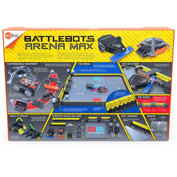 Imagem de Robô de controle remoto HEXBUG BattleBots Arena MAX Kids 8+