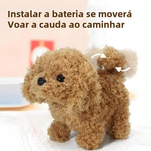 Imagem de Robô de Pelúcia Inteligente e Realista para Crianças - Brinquedo Elétrico para Animais de Estimação