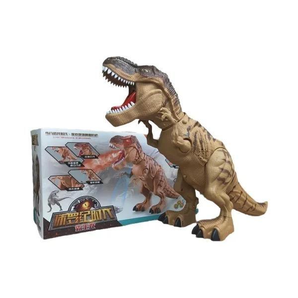 Imagem de Robô Dinossauro Andando com Spray, Luz e Som - Brinquedo Educativo