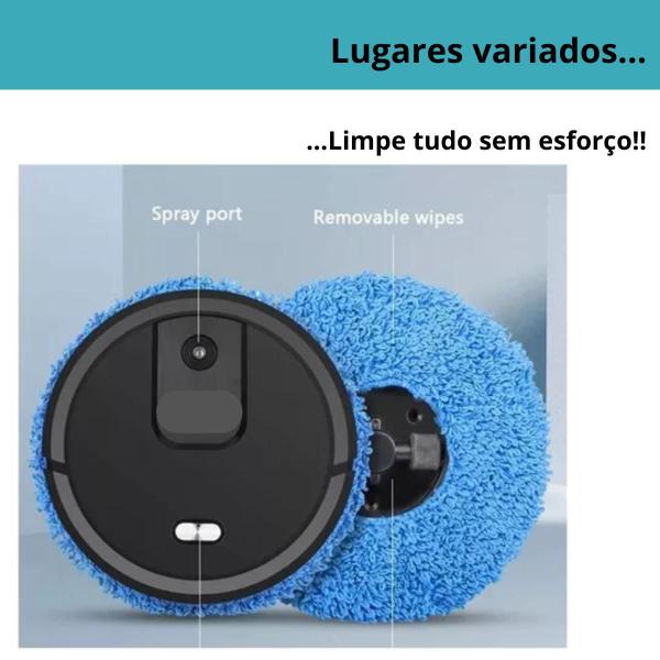 Imagem de Robô Esfregão Inteligente Passa Pano Bivolt Mop