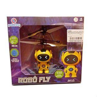 Imagem de Robô Fly Voa com Sensor de proximidade brinquedo - Polibrinq