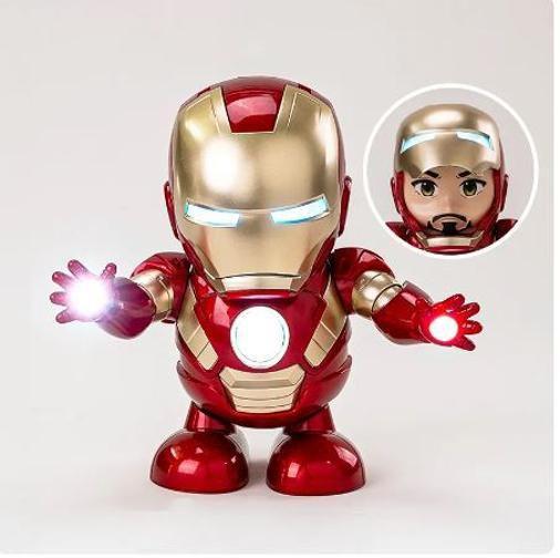 Imagem de Robo Homem Ferro Tony Stark Brinquedo Dança Presente Criança