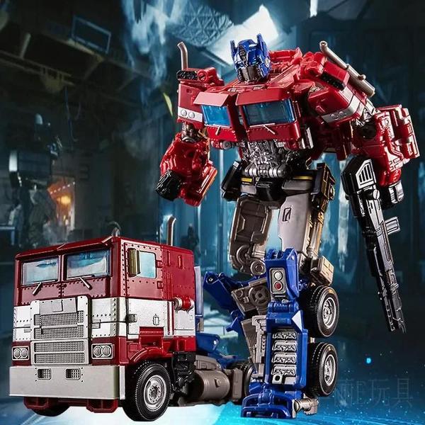 Imagem de Robô Optimus Prime de Liga Metálica - Figura de Ação Transformável - Presente de Aniversário