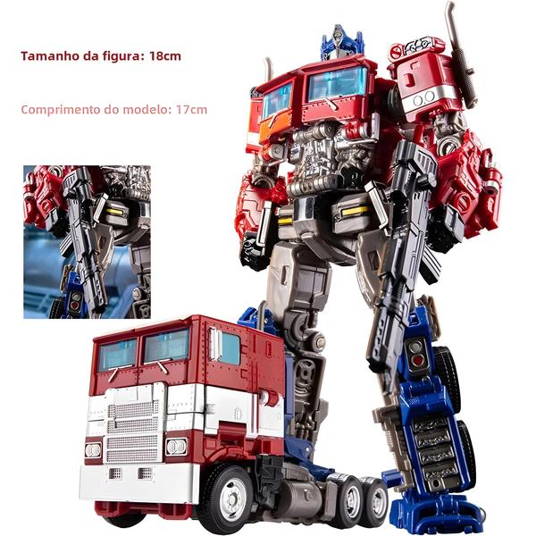 Imagem de Robô Optimus Prime Transformável - Brinquedo Infantil de Liga de Plástico