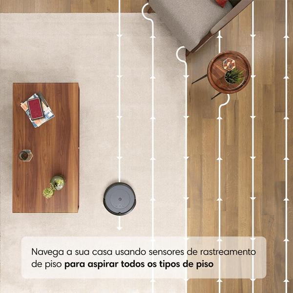 Imagem de Robô Roomba i5+ Combo Aspirador e Passa Pano com esvaziamento Automático da iRobot - Bivolt