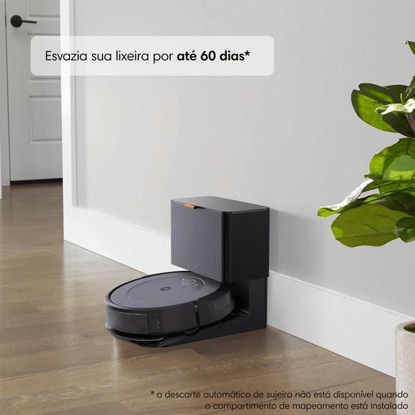 Robô Roomba i5 Plus Combo Aspirador e Passa Pano da iRobot - Robô