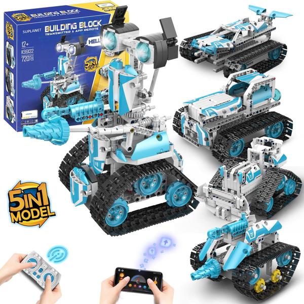 Imagem de Robô STEM Suplanet 720 unidades DIY Building Science Kids 8-14