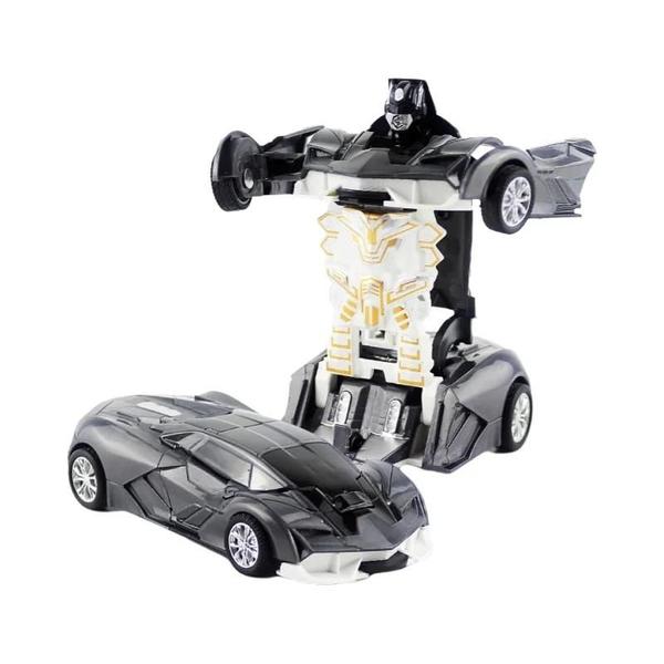 Imagem de Robô Transformador para Crianças - Brinquedo de Carro com Uma Chave