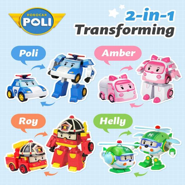 Imagem de Robocar Poli 4/ Brinquedo Transformável