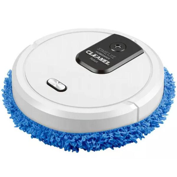 Imagem de Robot Mop Automático Pano Preto Branco Barato