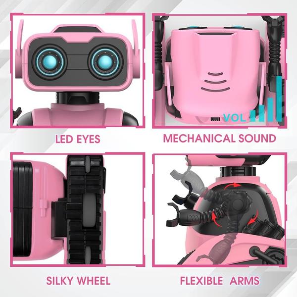 Imagem de Robot Toy ANANJY Remote Control LED Eyes Music 3+ Years