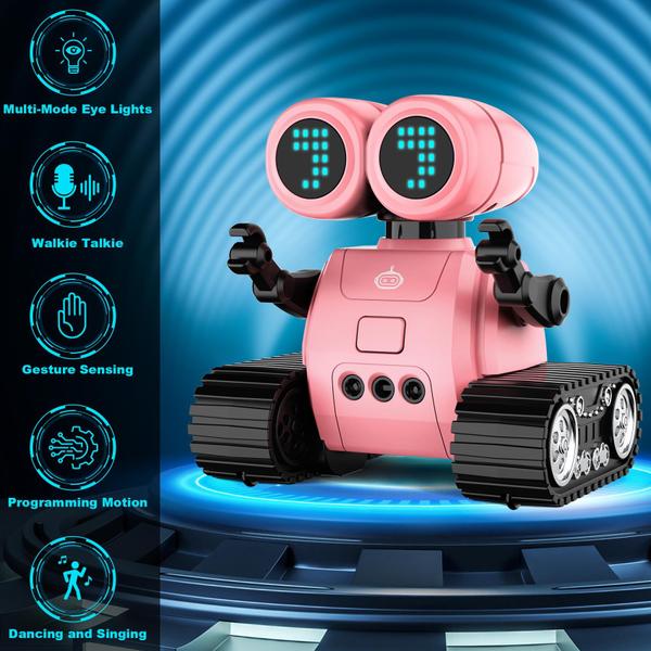 Imagem de Robot Toy Hamourd para meninas com walkie-talkie e sensor de gestos