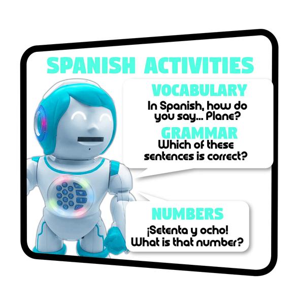 Imagem de Robot Toy LEXIBOOK Powerman Kid bilíngue inglês/espanhol