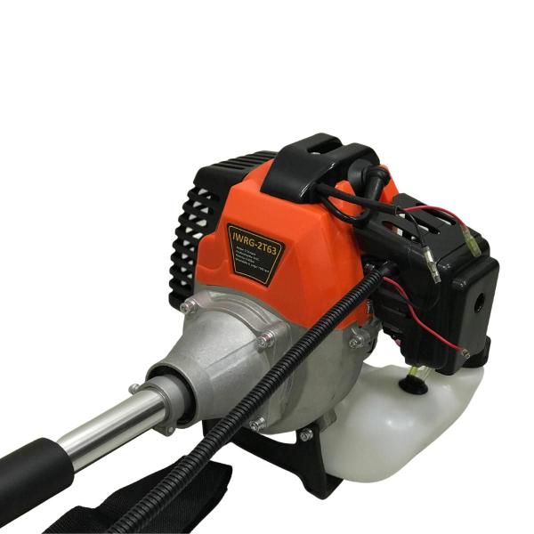 Imagem de Roçadeira a Gasolina 63cc Importway Profissional Super Potente 3HP + Oleo Stihl 2T + Luvas e Oculos de Proteçao