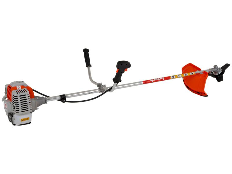 Roçadeira a Gasolina Lateral 43cc 2 Tempos - Lâmina 3 Pontas Intech Machine SKIM4200H