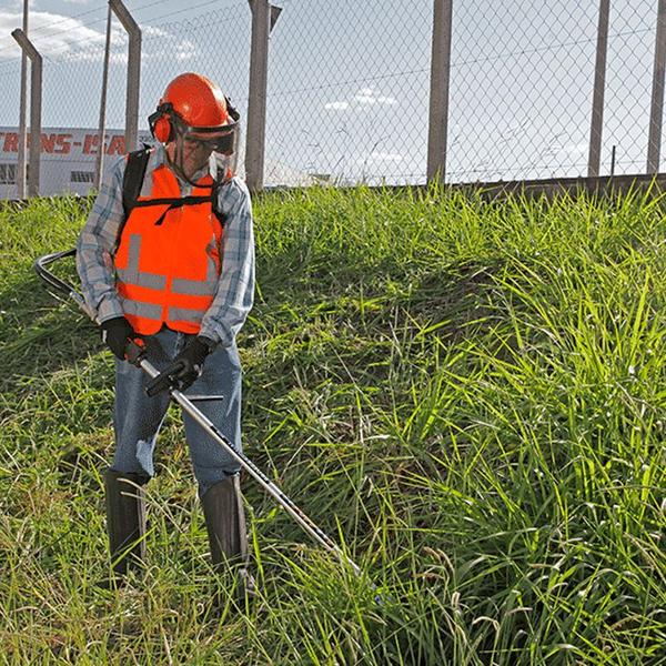 Imagem de Roçadeira Costal Gasolina 2Tempos  2hp 40cc Profissional Brudden BC45